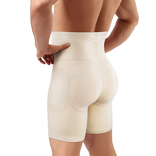 LaLaAreal Pantalones Fajas Hombre Ropa Interior Moldeadora de Cuerpo Reductora Fitness Running Boxeo