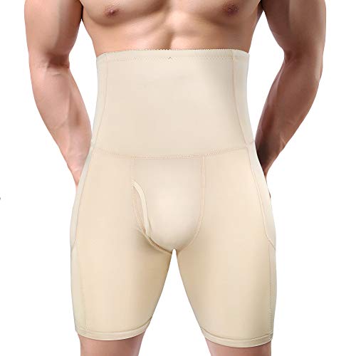 LaLaAreal Pantalones Fajas Hombre Ropa Interior Moldeadora de Cuerpo Reductora Fitness Running Boxeo