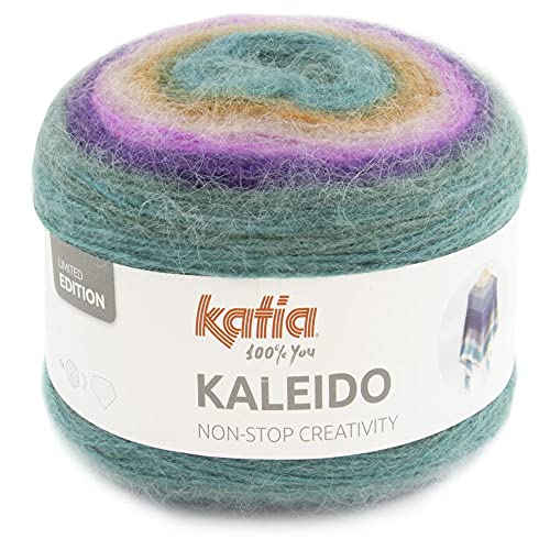 Lanas Katia Kaleido Ovillo de Color Cardenal Cod.310