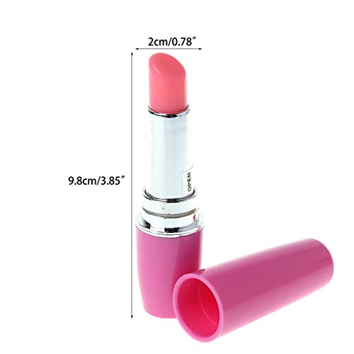 LAOLEE Mini Lápices Labiales De Juguete Masajeador Femenino De Varias Velocidades,Cónsóládór Péné Estimulación Del Punto G, Estimulador Vibratorio, Masajeador De Silicona Vibrạdọrẹs Sẹxuạl