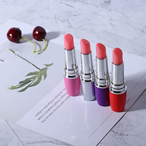 LAOLEE Mini Lápices Labiales De Juguete Masajeador Femenino De Varias Velocidades,Cónsóládór Péné Estimulación Del Punto G, Estimulador Vibratorio, Masajeador De Silicona Vibrạdọrẹs Sẹxuạl