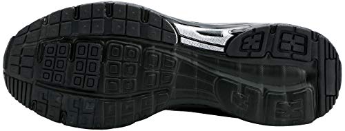 LARNMERN Zapatillas de Seguridad Hombres,LM180105 SB SRC Zapatos de Trabajo con Punta de Acero Ultra Liviano Suave y cómodo Transpirable 45 EU,Negro