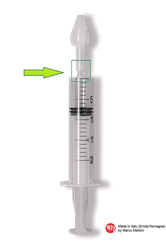 LAVADO NASAL ESTERILIZABLE, N.3 ACEITUNAS Y N.1 JERINGA ESTERILIZABLE, NASALES LAVADO NASAL DE MARCO MALTONI (Conformidad CE) para el lavado de la cavidad nasal con suero fisiológico