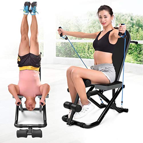 LDDLDG Tabla de Inversión Parada de Cabeza Bench-Yoga Inversion Silla-Yoga-heces Ideal for Entrenamiento, Aptitud y aliviar el estrés y la Gimnasia-Body Building