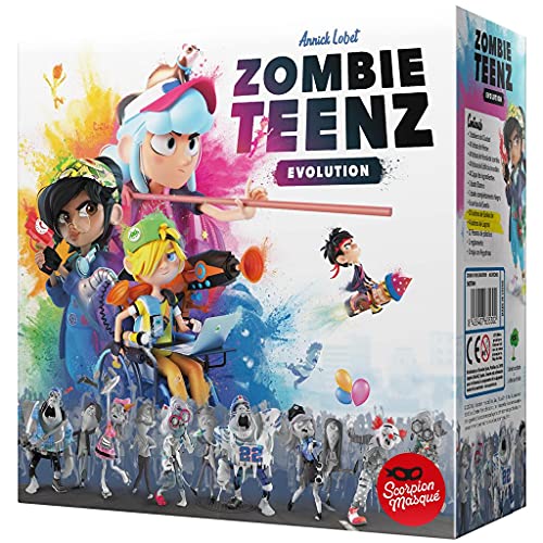 Le Scorpion Masqué Zombie Teenz Evolution - Juego de Mesa en Español, ZTE01ES