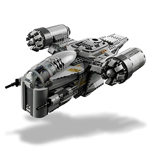 LEGO 75292 Star Wars The Mandalorian The Razor Crest, Nave Espacial del Cazarrecompensas, Juguete con Mini Figura del Niño