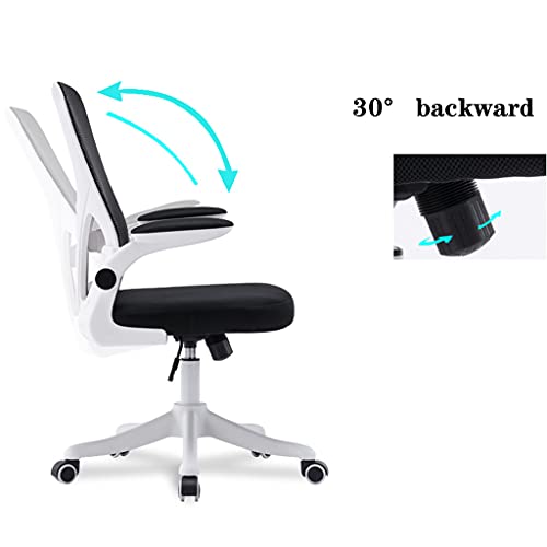 lei shop Silla De Oficina Ergonómica,Silla para Computadora para Oficina En Casa,Respaldo Alto De Malla Transpirable Y Silla De Asiento Acolchado.