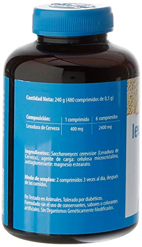 Levadura Cerveza 400 Mg 360+120 Comp