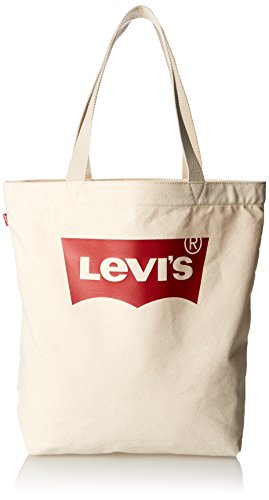 Levi's LEVIS FOOTWEAR AND ACCESSORIESBatwing Tote WMujerBolsos totesBeige (Écru) 39x14x30 centimeters (W x H x L)