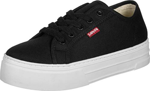 Levi's Tijuana, Zapatillas Mujer, Negro (R Black 59), 37 EU