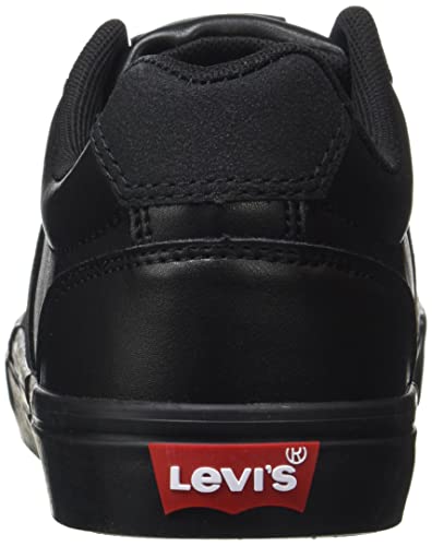 Levi's Turner 2.0, Sneakers para Hombre, Negro (Full Black), 43 EU