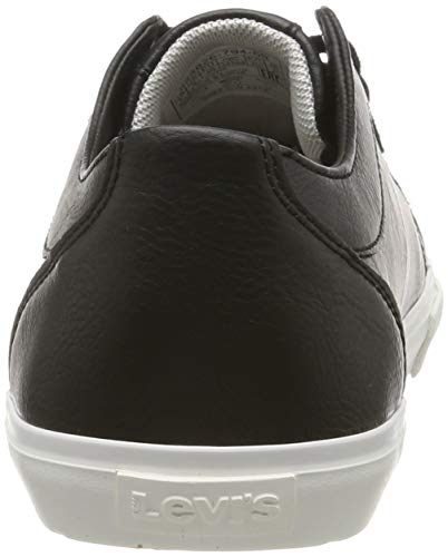 Levi's Woods 794, Zapatillas para Hombre, Negro (Noir Regular Black), 42 EU