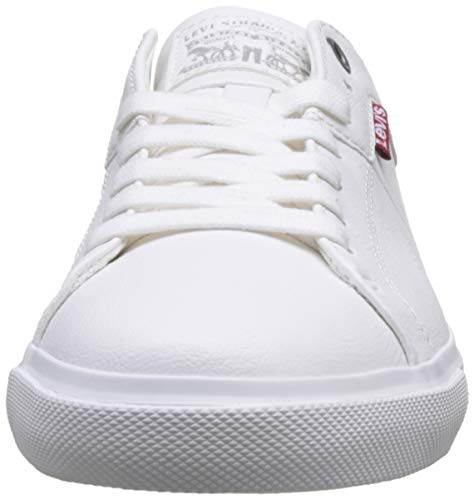 Levi's Woods W, Chanclas para Mujer, Blanco (B White 50), 36 EU