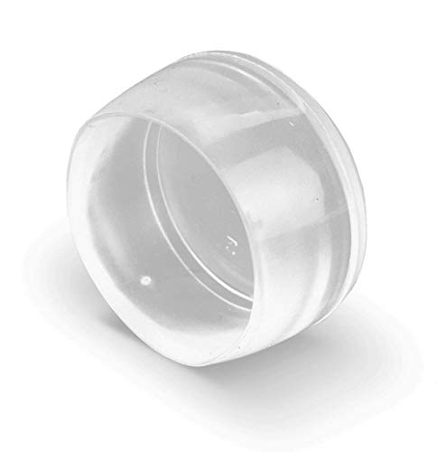 Lifeswonderful - Tapas Pies Transparente para Muebles Para Las Patas de las Sillas y Mesas - Muchos Tamaños y Cantidades (4 Piezas - 22mm)