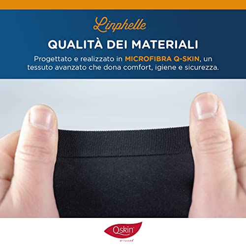 Linphelle Coverpicc de Microfibra, Banda cubre Catéteres brazo de tejido transpirable y de diseño, ideal para Picc y Glucòmetros, fantasía Negro, cortalo 2