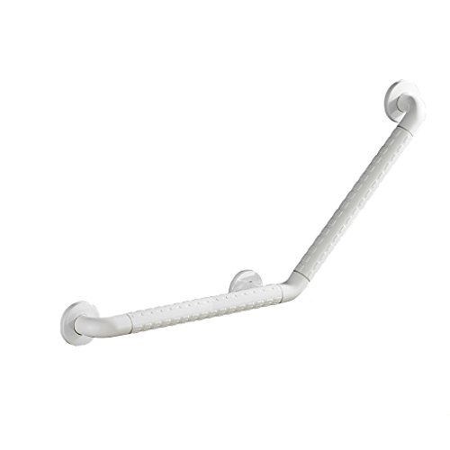 LJ 135 ° Cuarto de baño Apoyabrazos Old Man Seguridad Pasillo Pasos Bañera Inodoro Personas con Discapacidad Accesibilidad Barandilla W ( Color : Blanco , Tamaño : 45cm )