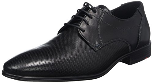 LLOYD ORTOS, Zapatos de Cordones Derby Hombre, Negro, 39 EU