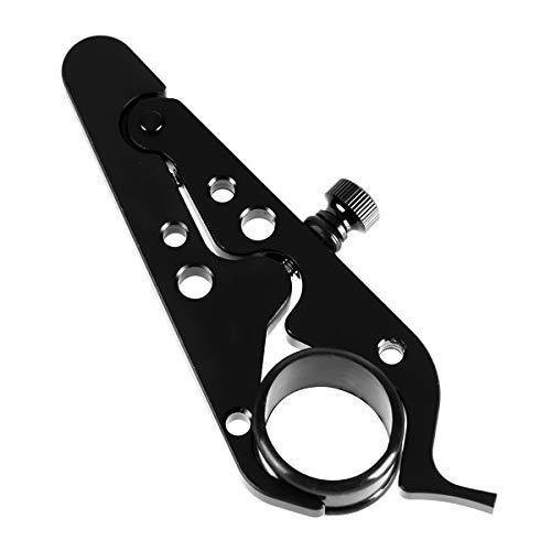 Locisne Universal Motorcycle Throttle Aid, Moto Lock Assist Control de Crucero Abrazadera Mango con Anillo de Silicona