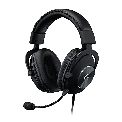 Logitech G PRO X Auriculares Gaming con Cable y Micrófono con Blue VO!CE, DTS Headphone:X 7.1, Controladores PRO-G 50mm, Sonido Surround 7.1 para Esports, para PC/PS/Xbox/Nintendo Switch - Negro