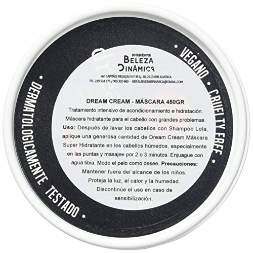 Lola Cosmetics DREAM CREAM - MÁSCARA 450G