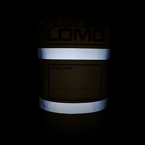 Lomo - Bolsa impermeable con bandas reflectantes (30 litros)