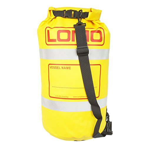 Lomo - Bolsa impermeable con bandas reflectantes (30 litros)