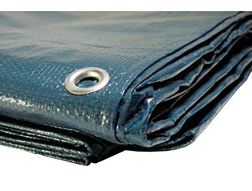 Lona para piscina de 150 g/m² – 8 x 12 m – Lona impermeable para cubrir la piscina