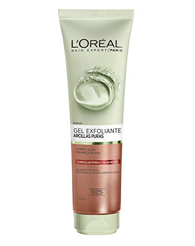 L'Oreal Paris Dermo Expertise Gel Limpiador Exfoliante Arcillas Puras Roja - 1 Unidad