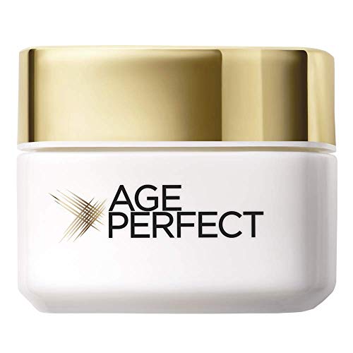 L'Oréal Paris Pack Age Perfect Incluye Crema de Día Efecto Tensor, 50 ml y de Regalo 2 Unidades de Ampollas Colágeno, Pieles Maduras y Apagadas