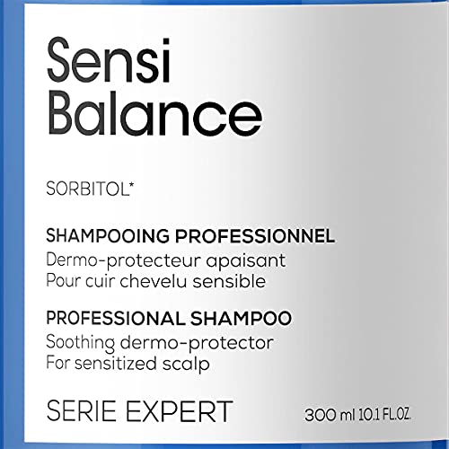 L’Oréal Professionnel | Champú Tratamiento Capilar para el cuero cabelludo sensibilizado, Sensi Balance, SERIE EXPERT, 300mL