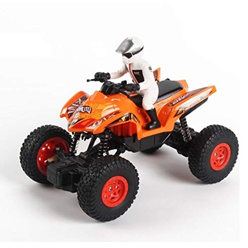 Lotees Control remoto fuera de la carretera de la motocicleta Escalada de juguete Buggy Beach Alquiler de moto Quad Racing de alta velocidad del coche eléctrico del truco con Conductor regalos del coc