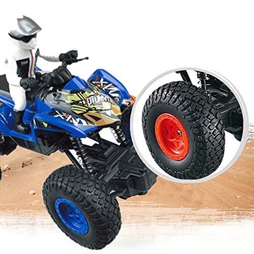 Lotees Control remoto fuera de la carretera de la motocicleta Escalada de juguete Buggy Beach Alquiler de moto Quad Racing de alta velocidad del coche eléctrico del truco con Conductor regalos del coc