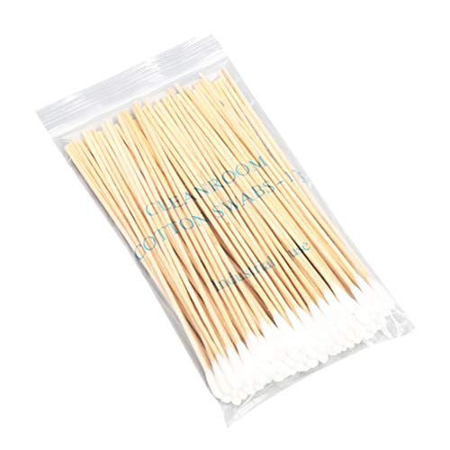 Lurrose Bastoncillos Largos de Algodón 500pcs para Uso del Maquillaje y Limpieza del oído