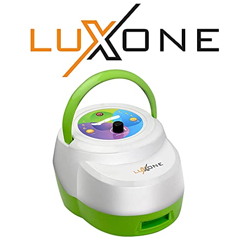 LUXONE Equipo Completo De Presoterapia Pórtatil Para Casa - Dispone 10 Intensidades y 3 Programas - Incluye Accesorios Brazos, Piernas, Glúteos y Abdomen – Muy Fácil De Usar – Resultado Profesional