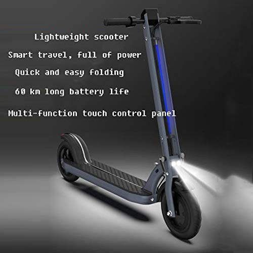 Lxrzls Scooter eléctrico - Alquiler de Moto for Adultos - El Truco Scooter - for Adultos y Adolescentes (Color : G)