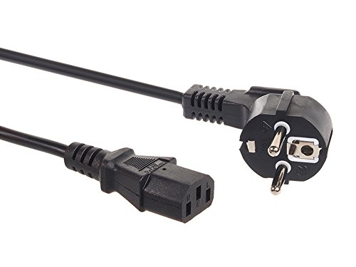 Macleanm - Maclean - cable de alimentación para cpu conector cee7/7 schuko/c13 longitud 1,5m ó 3 metros (1,5m)