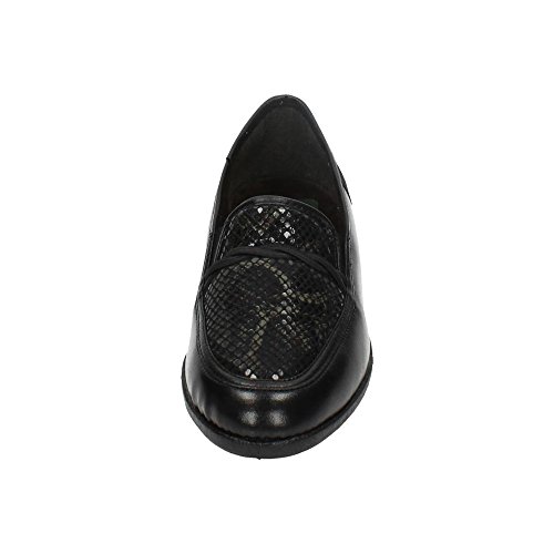 MADE IN SPAIN 67473 Mocasines Negros SEÑORA Zapatos MOCASÍN Negro 39