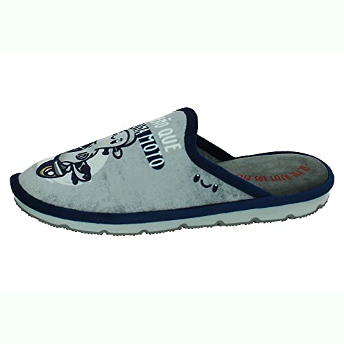 MADE IN SPAIN POL60 Zapatillas Moto Hombre Zapatillas CASA Gris 40