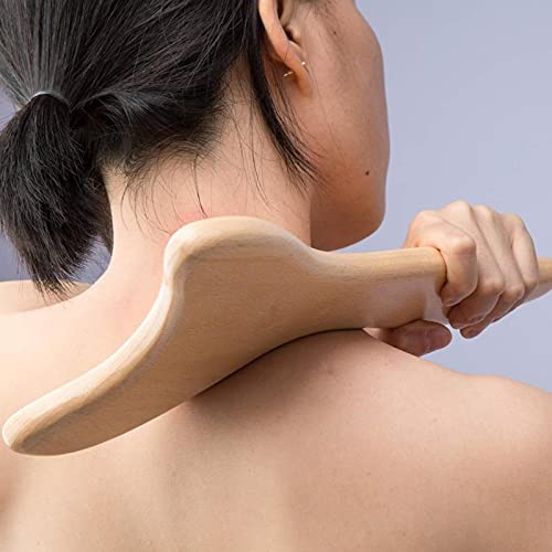 Madera Gua Sha Terapia Herramientas de masaje Anti celulitis Paleta Masajeador Herramienta de drenaje linfático para brazos de piernas traseras