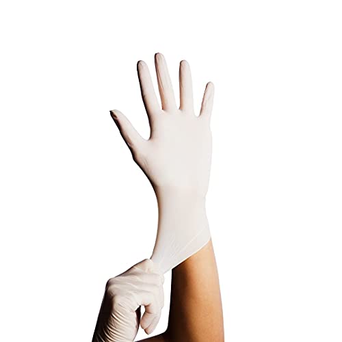 Magic Touch - Guantes de látex con polvo, paquete de 100 unidades