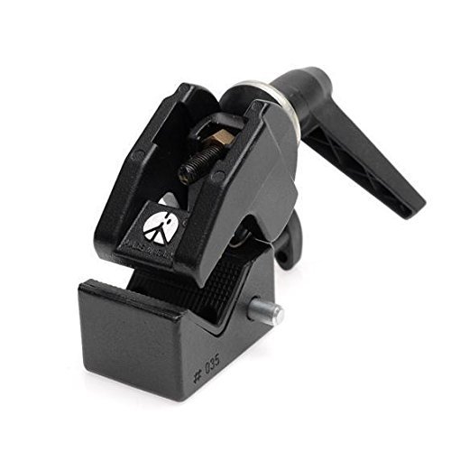 Manfrotto Superclamp 035 - Sistema de fijación para trípode, negro