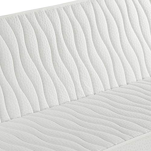 marckonfort Colchón Clic clac 130x190 para Sofa Cama, 13 cm de Altura, Tela Strech con Ribete de Seguridad