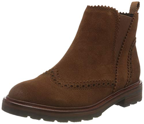 Marco Tozzi 2-2-25444-35, Botas Estilo Chelsea Mujer, coñac, 41 EU