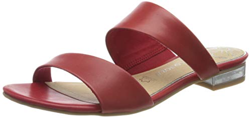 MARCO TOZZI 2-2-27112-24, Zuecos Mujer, Rojo Chili 533, 37 EU