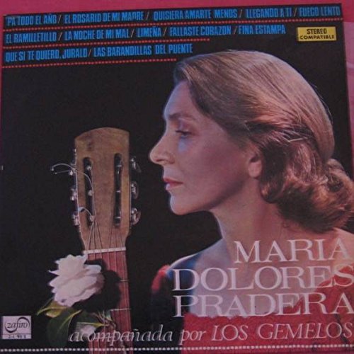 Maria Dolores Pradera - Maria Dolores Pradera Acompañada Por Los Gemelos - Zafiro - ZL-98