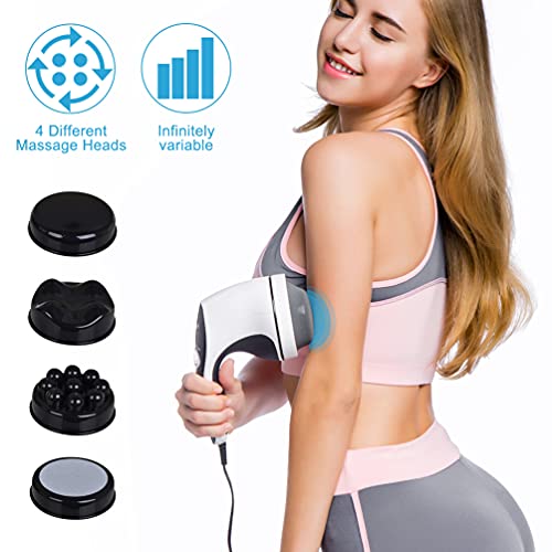 Masajeador Anticelulítico Reductor Eléctrico Muscular - Masaje Maquina para Celulitis Eliminar Piernas Espalda Aliviar el Dolor Levanta el Cuerpo Body Contour Portátil Mujer & Hombre