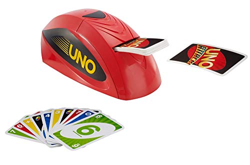 Mattel Games Uno Extreme Card Game with Electronic Launcher