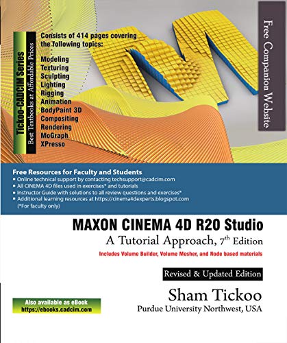 MAXON CINEMA 4D R20 Studio: A Tutorial Approach, 7th Edition (English Edition)