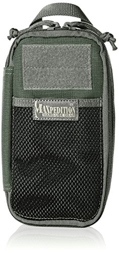 Maxpedition Bolsa organizadora de bolsillo delgada., verde follaje (Verde) - PT1312F