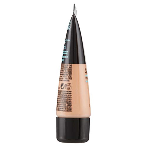 Maybelline New York, Base de Maquillaje que Calca a tu Tono Fit me! Mate y Afinaporos, Color: 120 Classic Ivory